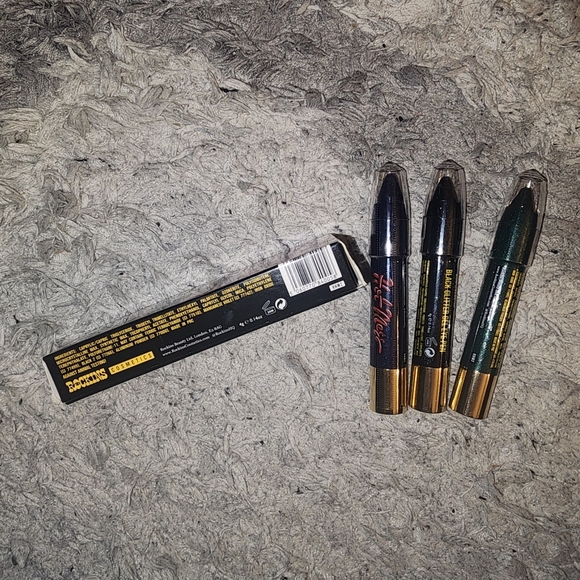 Rockins Cosmetics Hot Mess Three-some Glitter Gel Eye Pens Set of 3 - Picture 7 of 7